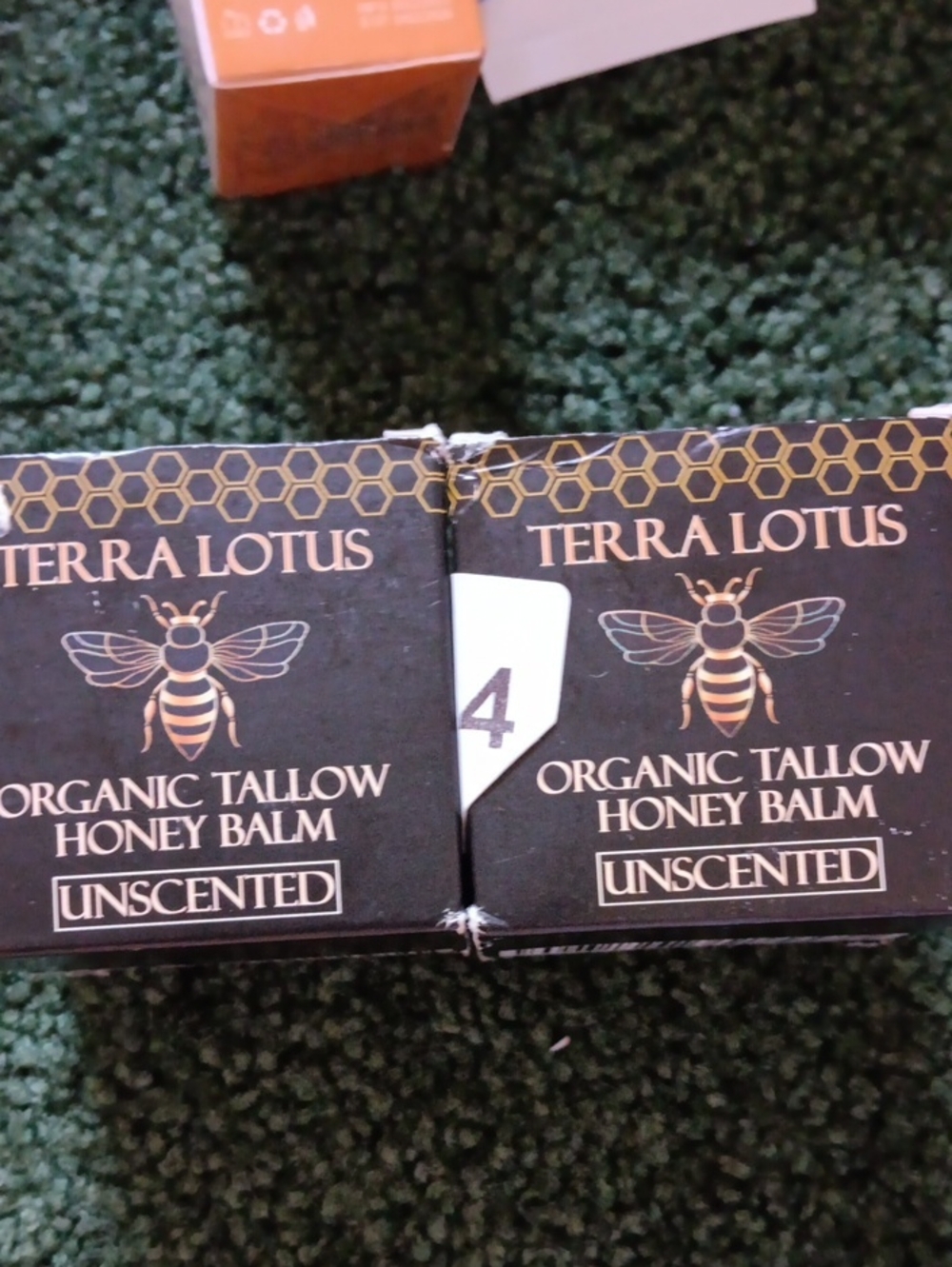Terra Lotus Organic Tallow Honey Balm - Unscented 2oz. 1 Per price.